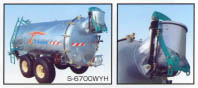 Models with a hydraulic slurry hatch