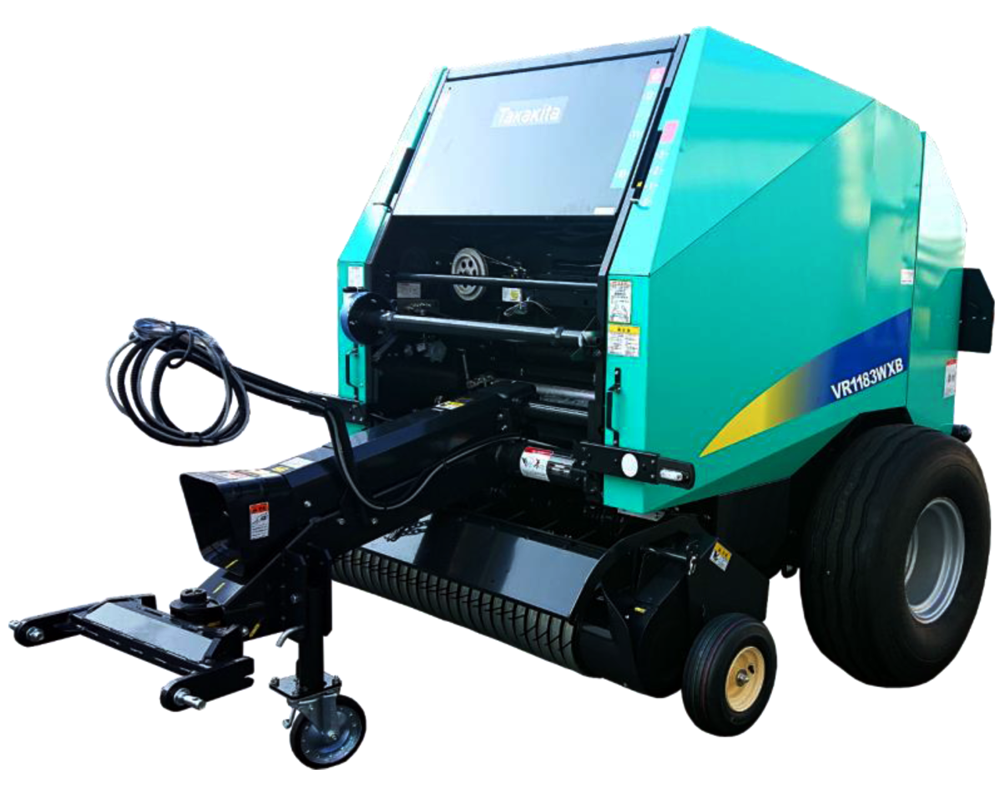 Variable Diameter Round Baler <br> Crawler Round Baler <br>  Bale Size:⌀100‒115